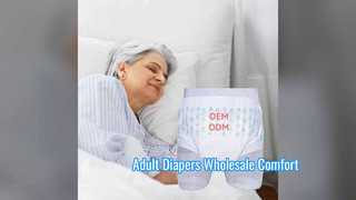 প্রাপ্তবয়স্ক অসংযম ডায়াপার পাইকারি আরাম