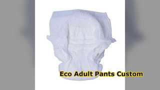 Eco Adult Incontinence Pants Custom Sizes