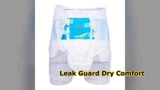 Adult Incontinence Diapers Leak Guard Comfort Fit