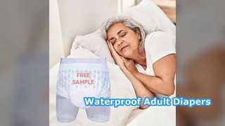 Adult Diapers For Elderly Waterproof PE Film